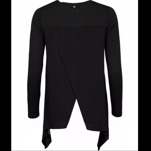 NWT Silvia Heach Black Debila Blouse M - Picture 2 of 10